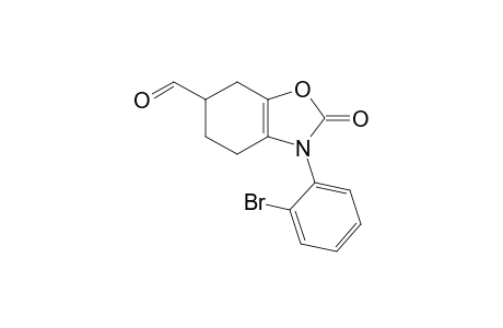3-(2-bromophenyl)-2-keto-4,5,6,7-tetrahydro-1,3-benzoxazole-6-carbaldehyde