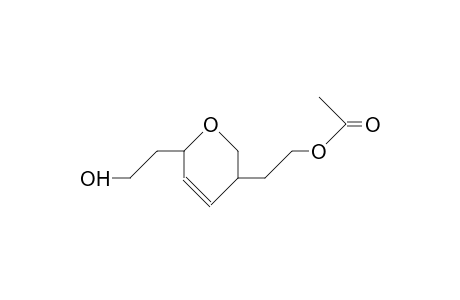 cis-5,6-Dihydro-2-hydroxyethyl-5-acetoxyethyl-2H-pyrane