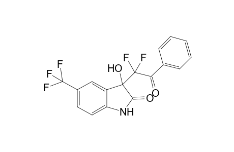 3-(1,1-difluoro-2-oxo-2-phenylethyl)-3-hydroxy-5-(trifluoromethyl)indolin-2-one