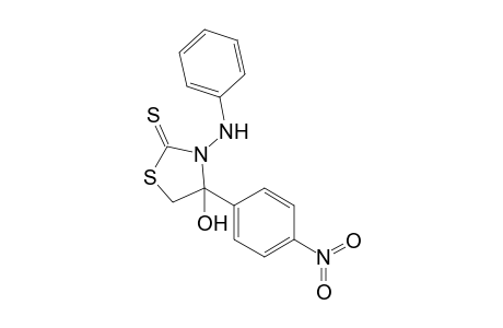 4-Hydroxy-4-(4-nitrophenyl)-3-phenylaminothiazolidine-2-thione