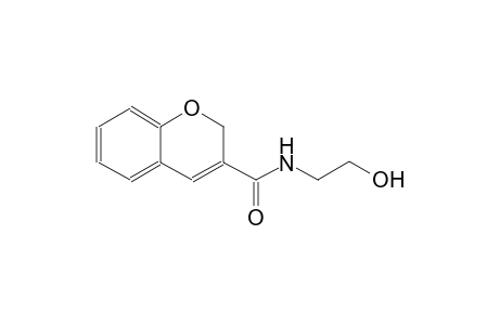N-(2-hydroxyethyl)-2H-chromene-3-carboxamide