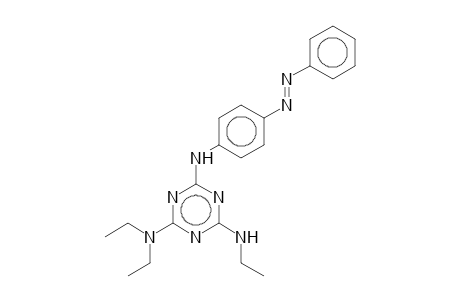 1,3,5-Triazine-2,4,6-triamine, N-diethyl-N'-ethyl-N"-(4-azobenzenyl)-