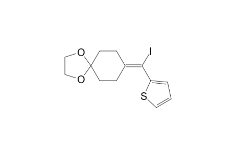 8-(Iodothiophen-2-ylmethylene)-1,4-dioxaspiro[4.5]-decane