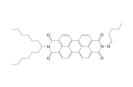 N-(1-Hexylheptyl)perylene-3,4:9,10-tetracarboxylic-3,4-(1-butylimineimide)-9,10-imide