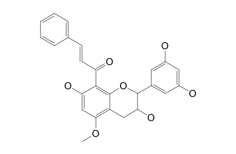 8-[(E)-4-PROP-2-EN-1-ONE]-2-(3,5-DIHYDROXYPHENYL)-3,4-DIHYDRO-2-H-2-BENZOPYRAN-5-METHOXYL-3,7-DIOL
