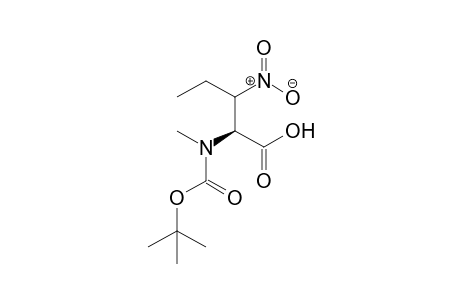N-tert-butoxycarbonyl-N-methyl-.beta.-nitronorvaline
