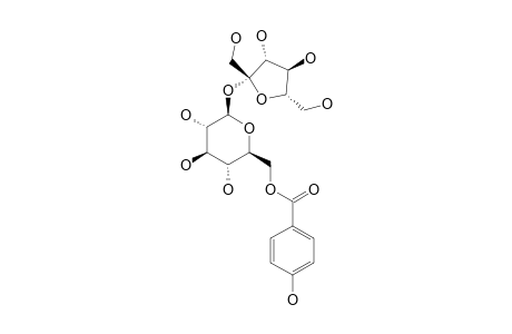 BETA-D-FRUCTOFURANOSYL-6-O-(PARA-HYDROXYBENZOYL)-ALPHA-D-GLUCOPYRANOSIDE