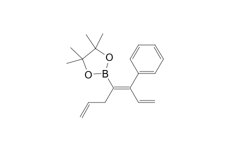 (Z)-4,4,5,5-Tetramethyl-2-(5-phenylhepta-1,4,6-trienyl)-1,3,2-dioxaborolane