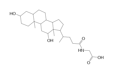 Glycine, N-[(3.alpha.,5.beta.,12.alpha.)-3,12-dihydroxy-24-oxocholan-24-yl]-