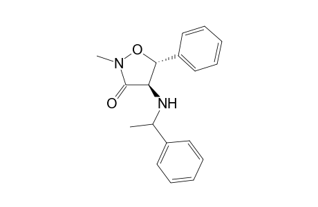 (4R,5R)-2-Methyl-5-phenyl-4-(1-phenyl-ethylamino)-isoxazolidin-3-one