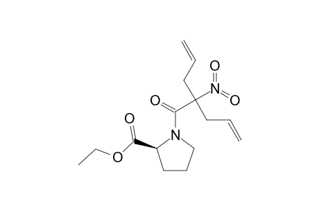 ETHYL-N-[2-NITRO-2,2-BIS-(PROP-2-EN-1-YL)-ACETYL]-L-PROLINATE;ETHYL-N-[2-NITRO-2-(PROP-2-EN-1-YL)-PENT-4-ENOYL]-L-PROLINATE