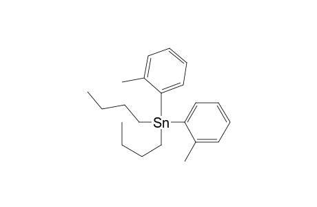Dibutylbis(2-methylphenyl)stannane