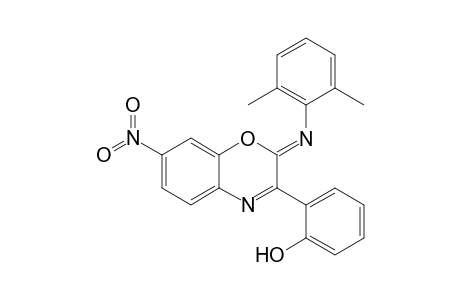 2-(2-(2,6-Dimethylphenylimino)-7-nitro-2H-benzo[b][1,4]oxazin-3-yl)phenol