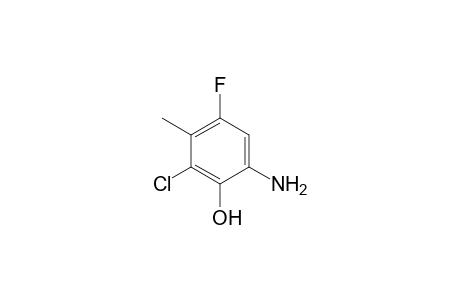 6-Amino-2-chloro-4-fluoro-3-methylphenol