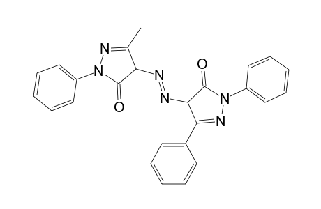 3H-Pyrazol-3-one, 4-[(4,5-dihydro-3-methyl-5-oxo-1-phenyl-1H-pyrazol-4-yl)azo]-2,4-dihydro-2,5-diphenyl-