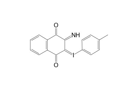 3-(p-Tolyliodonio)-1,4-naphthoquinon-2-imide