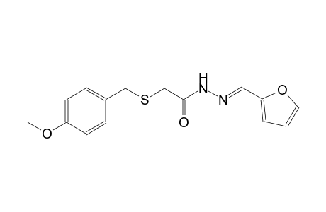 N'-[(E)-2-furylmethylidene]-2-[(4-methoxybenzyl)sulfanyl]acetohydrazide