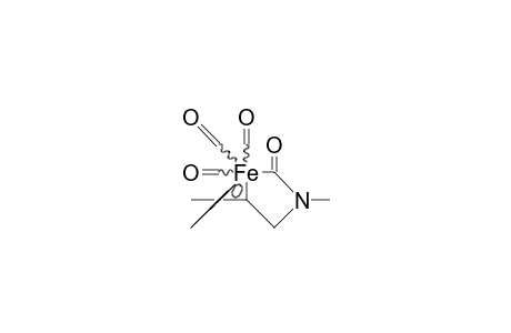 4,7-Dihydro-1,5-dimethyl-3,3,3-tricarbonyl-5,6.eta.-1,3-azaferrepin-2-one