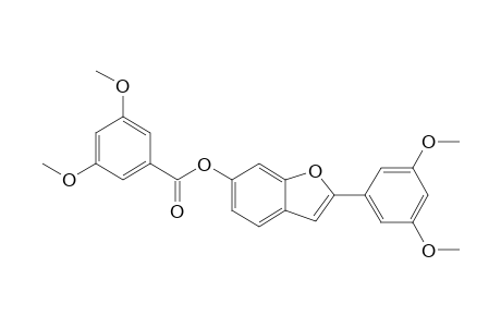 6-(3'',5''-Dimethoxybenzoyloxy)-2-(3',5'-dimethoxyphenyl)benzo[b]furan