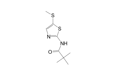 Propionamide, 2,2-dimethyl-N-[5-(methylthio)-2-thiazolyl]-