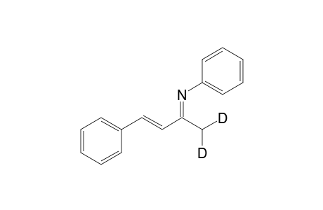 1-Aza-2-dideuteromethyl-1,4-diphenyl-1,3-butadiene