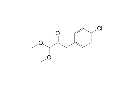 3-(4-Chlorophenyl)-1,1-dimethoxy-2-propanone