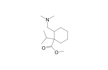 Methyl 2-[(dimethylamino)methyl]-1-isopropylcyclohexane-1-carboxylate