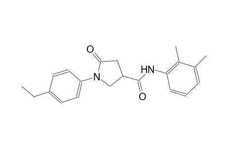 3-pyrrolidinecarboxamide, N-(2,3-dimethylphenyl)-1-(4-ethylphenyl)-5-oxo-