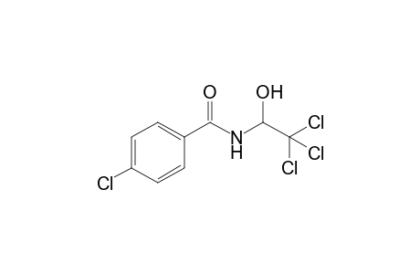 4-Chloranyl-N-[2,2,2-tris(chloranyl)-1-oxidanyl-ethyl]benzamide