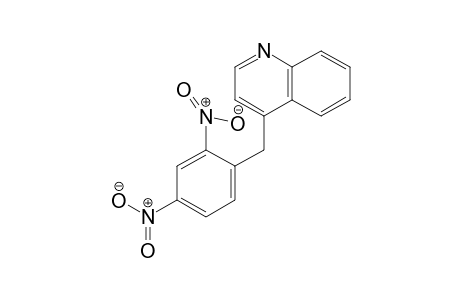 Quinoline, 4-[(2,4-dinitrophenyl)methyl]-