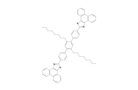 1,4-DIOCTYL-2,5-BIS-(4-(1H-PHENANTHRO-[9,10-D]-IMIDAZOL-2-YL)-PHENYL)-BENZENE