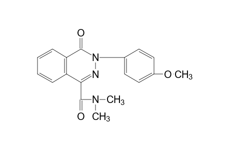 3,4-DIHYDRO-N,N-DIMETHYL-3-(p-METHOXYPHENYL)-4-OXO-1-PHTHALAZINECARBOXAMIDE