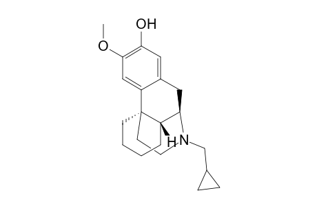 2-Hydroxy-3-methoxy-N-cyclopropylmethyl morphinan