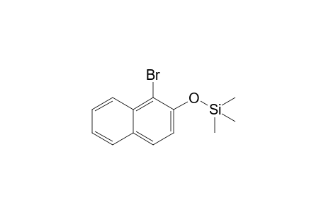 1-Bromo-2-[(trimethylsilyl)oxy]naphthalene