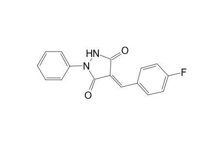 (4E)-4-(4-Fluorobenzylidene)-1-phenyl-3,5-pyrazolidinedione