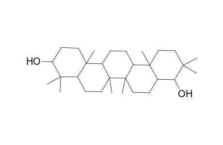 29,30-Dinorgammacerane-3,22-diol, 21,21-dimethyl-, (3.beta.,8.alpha.,9.beta.,13.alpha.,14.beta.,17.alpha.,18.beta.,22.alpha.)-