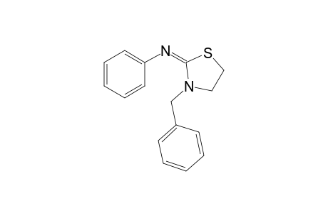 2-Phenylimino-3-phenylmethylthiazolidine