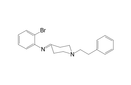 N-(2-Bromophenyl)-1-(2-phenylethyl)piperidin-4-imine