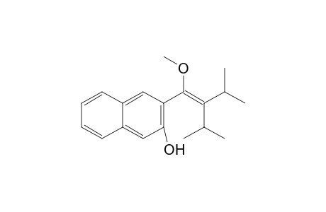 2,2-Diisopropyl-1-methoxy-1-(3-hydroxy-2-naphthyl)ethylene