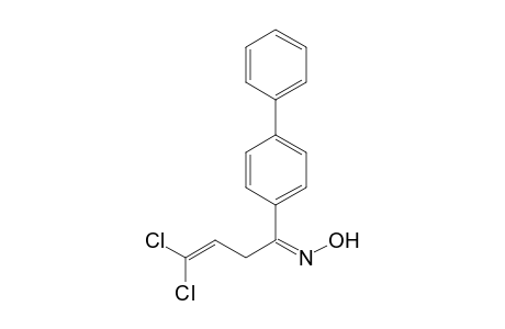 2,2-Dichlorovinyl-4'-phenylacetophenone oxime