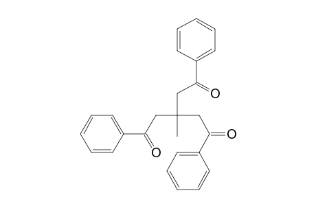 1,5-Pentanedione, 3-methyl-3-(2-oxo-2-phenylethyl)-1,5-diphenyl-