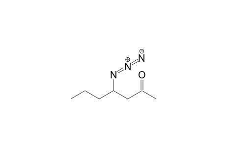 4-Azidoheptan-2-one