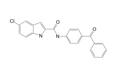 N-(4-BENZOYLPHENYL)-5-CHLORO-1H-INDOLE-2-CARBOXAMIDE