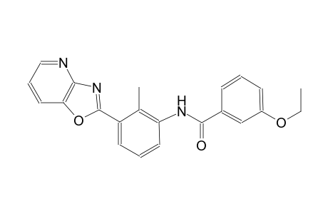 benzamide, 3-ethoxy-N-(2-methyl-3-oxazolo[4,5-b]pyridin-2-ylphenyl)-