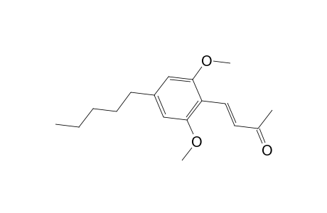 3-Buten-2-one, 4-(2,6-dimethoxy-4-pentylphenyl)-