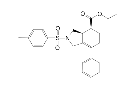 (3aS,4S)-2-(4-methylphenyl)sulfonyl-7-phenyl-1,3,3a,4,5,6-hexahydroisoindole-4-carboxylic acid ethyl ester