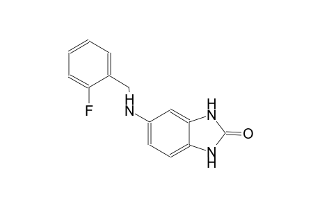 2H-benzimidazol-2-one, 5-[[(2-fluorophenyl)methyl]amino]-1,3-dihydro-
