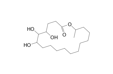 Oxacyclooctadecan-2-one, 5,6,7-trihydroxy-18-methyl-