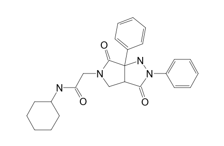 N-CYCLOHEXYL-2-(3,6-DIOXO-2,6A-DIPHENYL-HEXAHYDROPYRROLO-[3,4-C]-PYRAZOL-5(1H)-YL)-ACETAMIDE