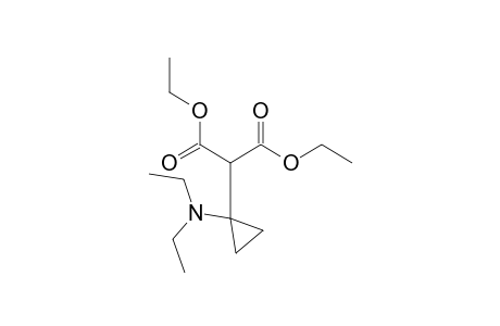 2-[1-(diethylamino)cyclopropyl]malonic acid diethyl ester